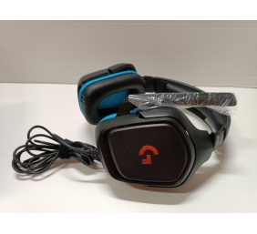 Ecost prekė po grąžinimo, Logitech G432 laidinės žaidimų ausinės 7.1 erdvinio garso, DTS ausinės: X
