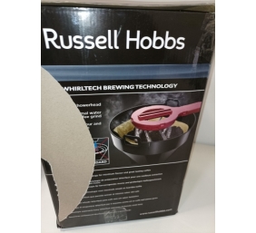 Ecost prekė po grąžinimo, Skaitmeninis kavos aparatas Russell Hobbs Inspire, pilkos spalvos