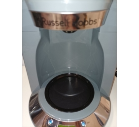 Ecost prekė po grąžinimo, Skaitmeninis kavos aparatas Russell Hobbs Inspire, pilkos spalvos