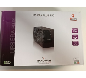 Ecost prekė po grąžinimo, Tecnoware ERA PLUS 750 Line-Interactive 0,75 kVA 525 W 2 kintamosios srovė