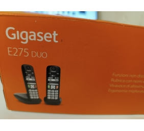 Ecost prekė po grąžinimo, Gigaset E275 duo. Du belaidžiai telefonai su dideliais klavišais ir stipri