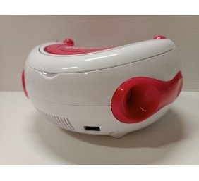 Ecost prekė po grąžinimo, Metronic Radio CD-MP3 - Boombox - pop rožinės spalvos