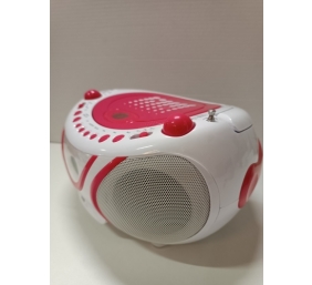 Ecost prekė po grąžinimo, Metronic Radio CD-MP3 - Boombox - pop rožinis