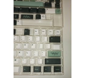 Ecost prekė po grąžinimo, 141 klavišų botaninių klavišų dangtelių rinkinys Cherry Profile PBT Dye Su