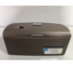 Ecost prekė po grąžinimo, Grundig Music 60 asmeninis analoginis rudas, sidabrinės spalvos