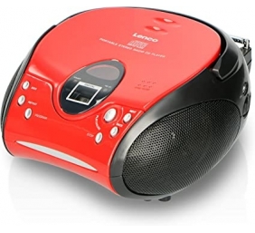 Ecost prekė po grąžinimo, Lenco nešiojamasis radijo imtuvas su CD grotuvu - raudonas