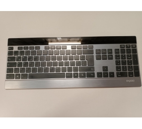 Ecost prekė po grąžinimo, Rapoo E9270P klaviatūra RF belaidis QWERTZ vokiškas juodas, sidabrinis