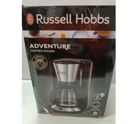 Ecost prekė po grąžinimo, Russell Hobbs Adventure 24010-56 Kavos aparatas, nerūdijantis plienas, sti