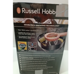 Ecost prekė po grąžinimo, Russell Hobbs Adventure 24010-56 Kavos aparatas, nerūdijantis plienas, sti