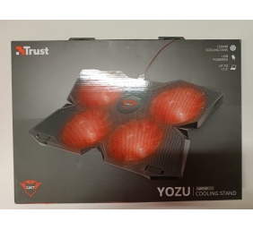 Ecost prekė po grąžinimo, Trust GXT 278 nešiojamojo kompiuterio aušinimo padas 43,9 cm (17,3) juodas