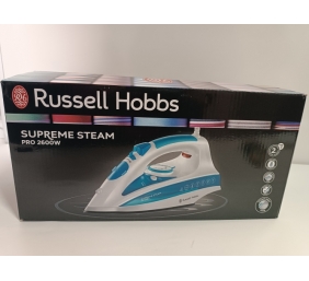Ecost prekė po grąžinimo, Russell Hobbs garų lygintuvas Supreme Steam Pro (2600 vatų, 140 g/min papi