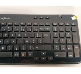 Ecost prekė po grąžinimo, Logitech belaidė K360 klaviatūra RF Wireless AZERTY French Black