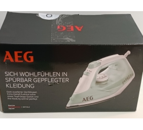 Ecost prekė po grąžinimo, AEG DB garų lygintuvas, garų pliūpsnis, 0-30 g garų per minutę, likutinės
