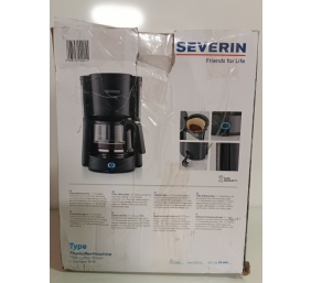 Ecost prekė po grąžinimo, SEVERIN KA 4815 tipo kavos aparatas maltai filtruotai kavai 10 puodelių su
