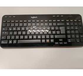 Ecost prekė po grąžinimo, Logitech belaidė klaviatūra K360 RF Wireless QWERTZ vokiška juoda