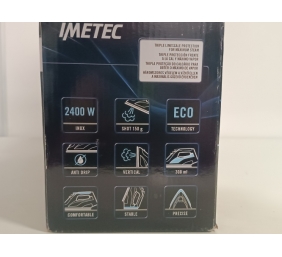 Ecost prekė po grąžinimo, Imetec ZeroCalc Z3 3500 garų lygintuvas su Anticalcare technologija, 2400