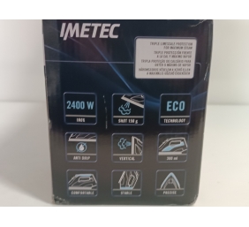 Ecost prekė po grąžinimo, Imetec ZeroCalc Z3 3500 garų lygintuvas su Anticalcare technologija, 2400
