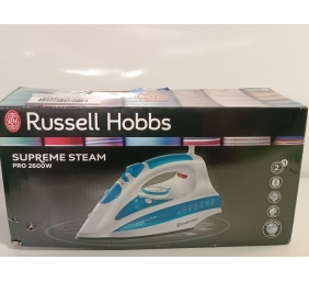 Ecost prekė po grąžinimo, Garų lygintuvas Russell Hobbs Supreme Steam Pro (2600 W, 140 g/min