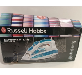 Ecost prekė po grąžinimo, Russell Hobbs garų lygintuvas Supreme Steam Pro (2600 W, 140 g/min papildo