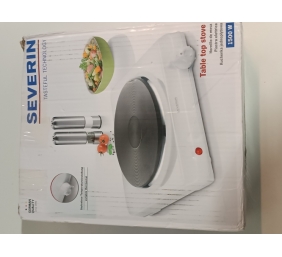 Ecost prekė po grąžinimo, SEVERIN 1091 ABSERCHAUD 1500W 1 Pilka balta plokštelė