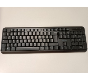 Ecost prekė po grąžinimo, Trust YMO belaidė klaviatūra, itališkas QWERTY išdėstymas, tylūs klavišai,