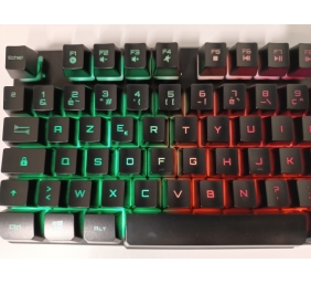 Ecost prekė po grąžinimo, EMPIRE GAMING - rinkinys 3 viename MK800 - AZERTY RGB žaidimų klaviatūra s