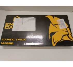 Ecost prekė po grąžinimo, EMPIRE GAMING - rinkinys 3 viename MK800 - AZERTY RGB žaidimų klaviatūra s
