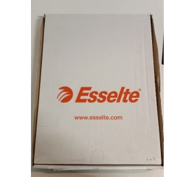 Ecost prekė po grąžinimo, Esselte TS-110386 A4 formato reljefinis aplankas, skaidrus, 100 vnt.