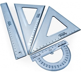 Ecost prekė po grąžinimo, Staedtler Mars 569 22 Geometrijos rinkinys, didelis, 4 vnt.