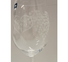 Ecost prekė po grąžinimo, Leonardo vyno taurė Merci Dass Es Dich Gibt, puiki gimtadienio dovana tikr