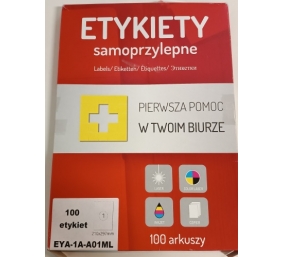 Ecost prekė po grąžinimo, V1 Trade lipnios spausdinamos etiketės, 100 lapų