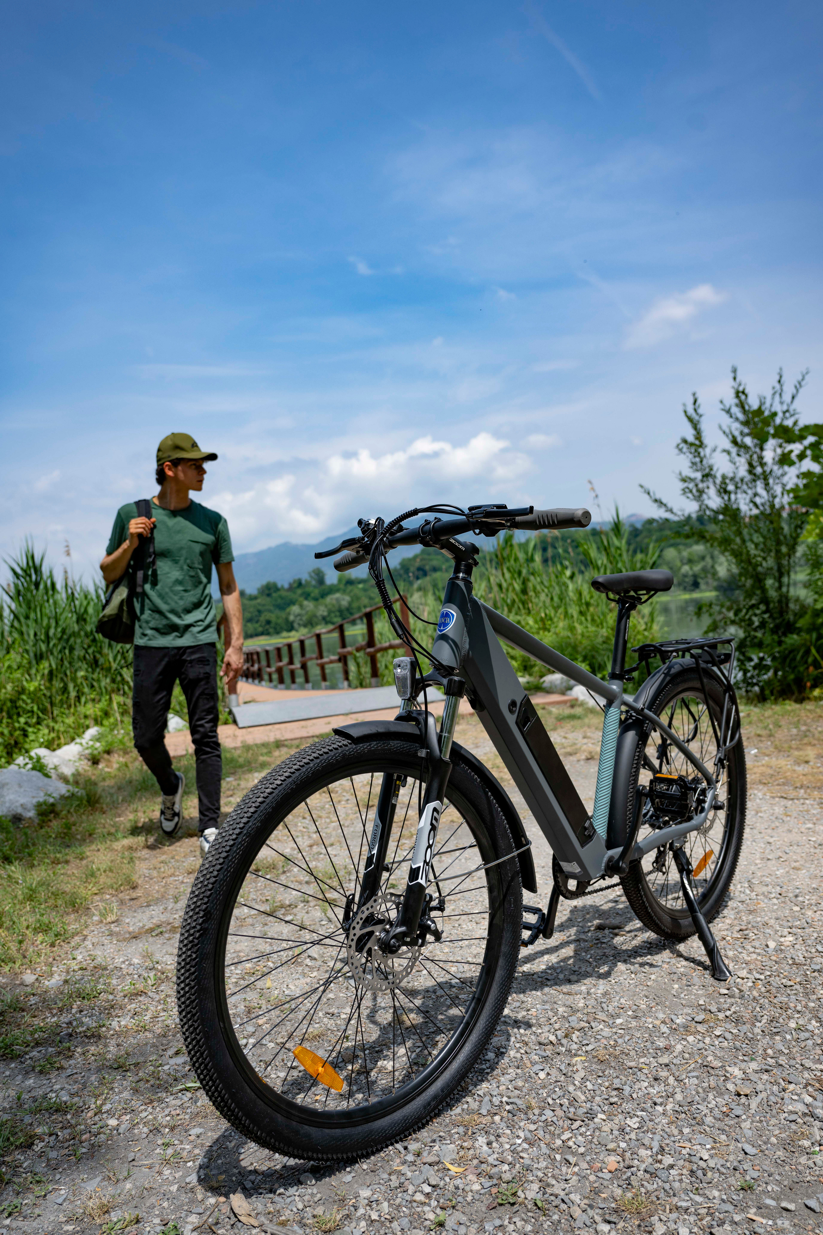 Lancia Genio E-Bike, City E-Bike, Motor power 250 W, Wheel size 27.5 ", Warranty 24 month(s), Silver