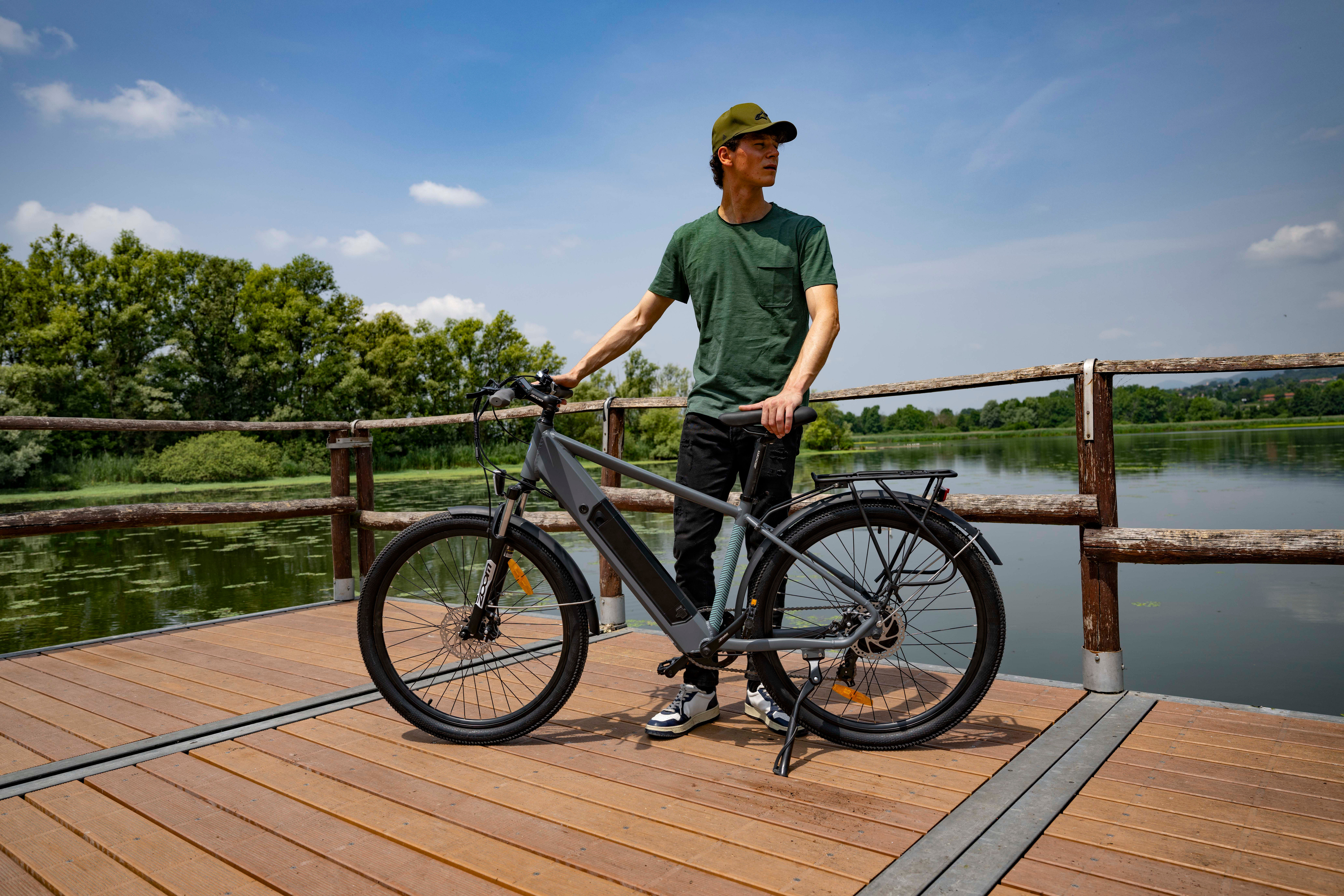 Lancia Genio E-Bike, City E-Bike, Motor power 250 W, Wheel size 27.5 ", Warranty 24 month(s), Silver