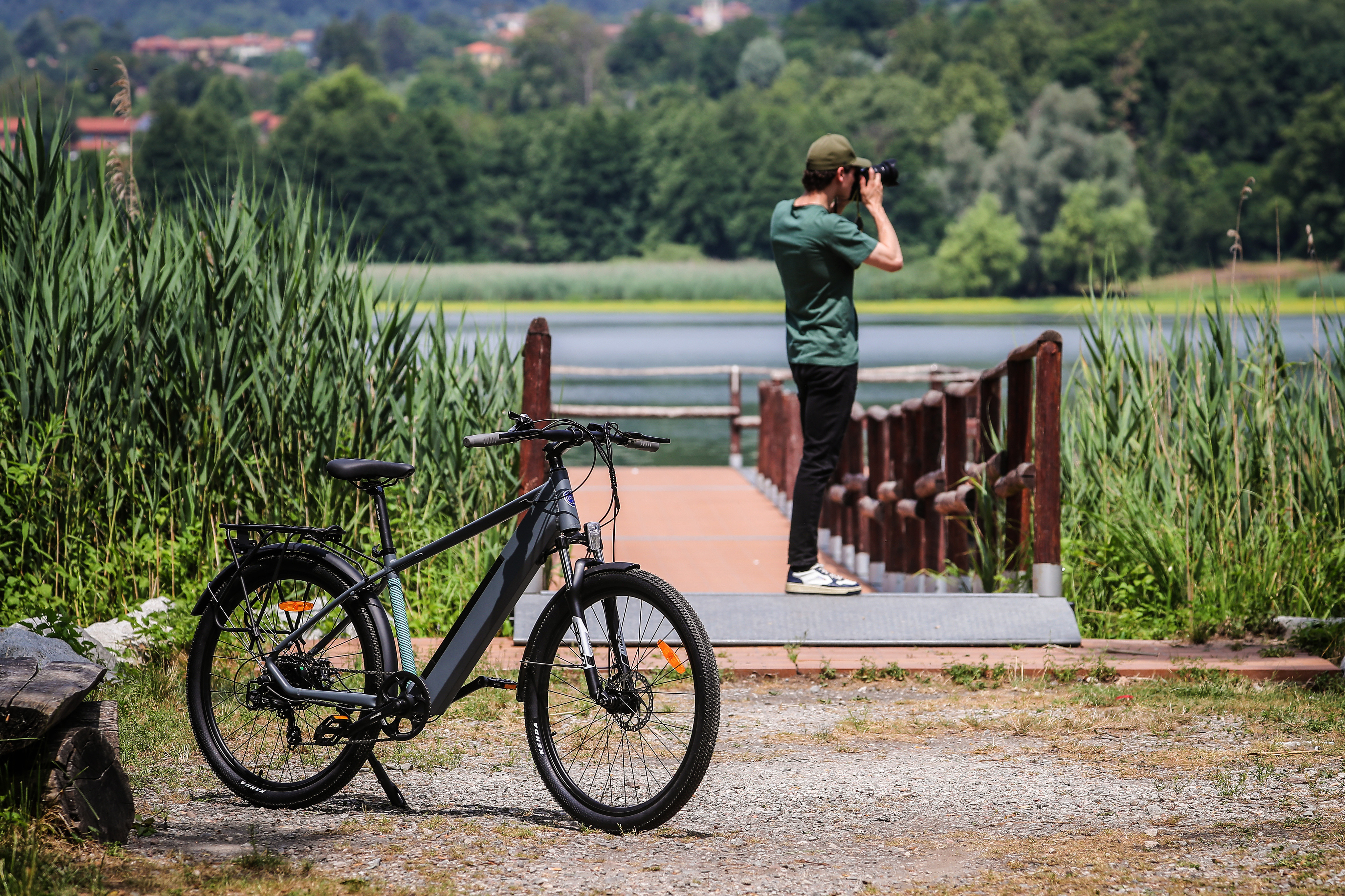 Lancia Genio E-Bike, City E-Bike, Motor power 250 W, Wheel size 27.5 ", Warranty 24 month(s), Silver