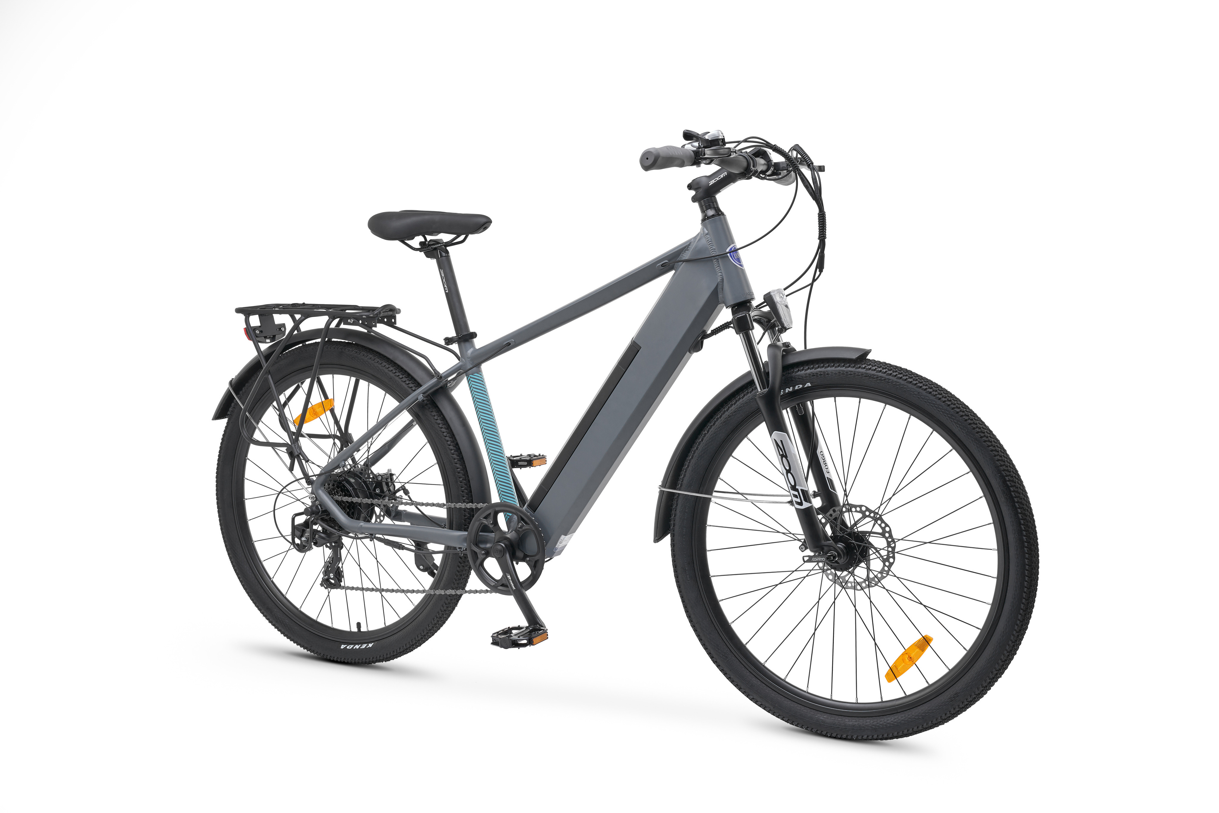 Lancia Genio E-Bike, City E-Bike, Motor power 250 W, Wheel size 27.5 ", Warranty 24 month(s), Silver