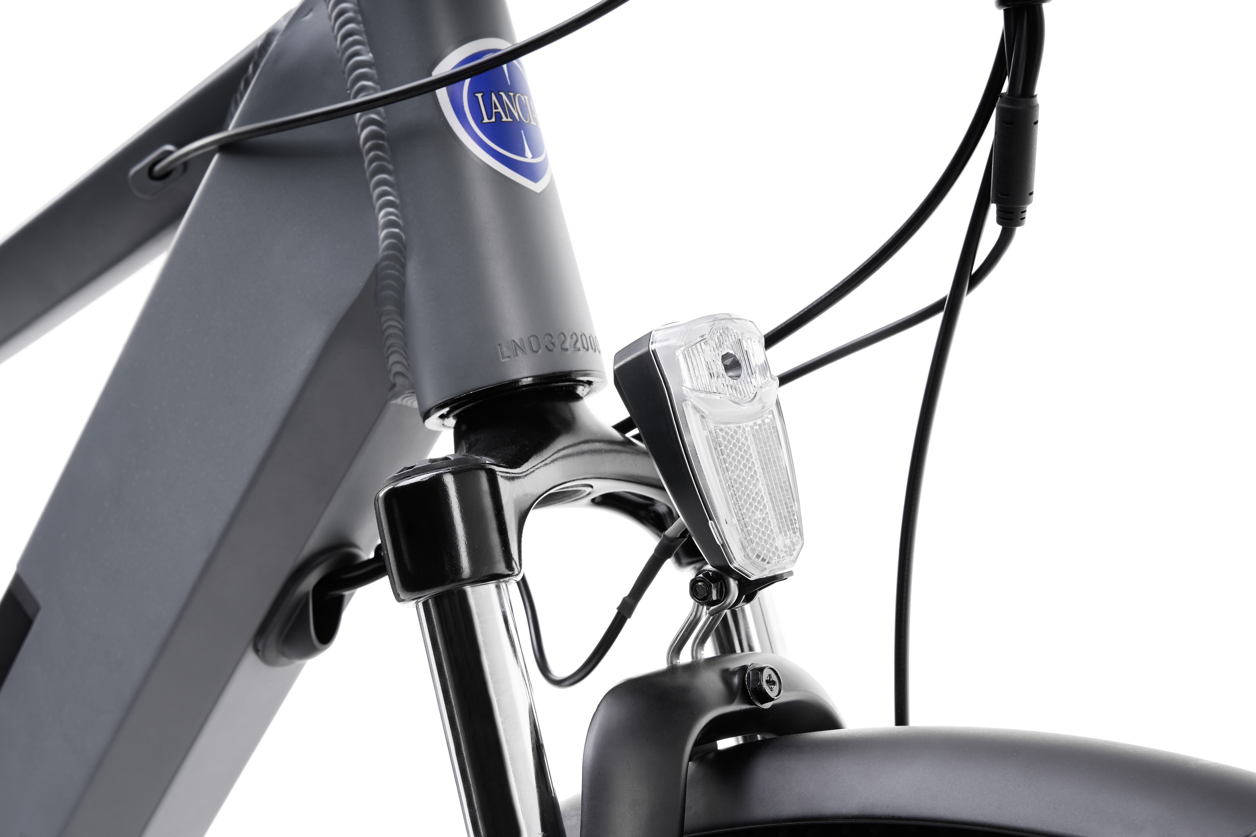 Lancia Genio E-Bike, City E-Bike, Motor power 250 W, Wheel size 27.5 ", Warranty 24 month(s), Silver