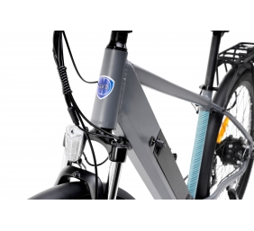 Lancia Genio E-Bike, City E-Bike, Motor power 250 W, Wheel size 27.5 ", Warranty 24 month(s), Silver