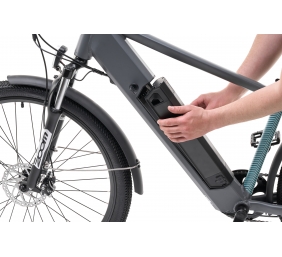 Lancia Genio E-Bike, City E-Bike, Motor power 250 W, Wheel size 27.5 ", Warranty 24 month(s), Silver