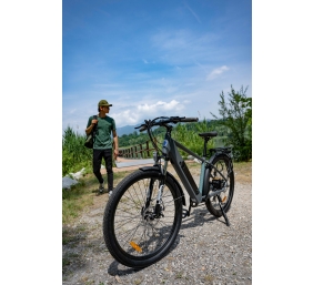 Lancia Genio E-Bike, City E-Bike, Motor power 250 W, Wheel size 27.5 ", Warranty 24 month(s), Silver
