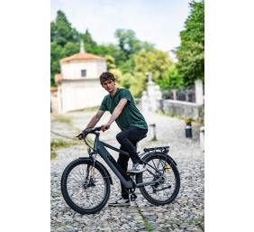 Lancia Genio E-Bike, City E-Bike, Motor power 250 W, Wheel size 27.5 ", Warranty 24 month(s), Silver
