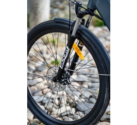 Lancia Genio E-Bike, City E-Bike, Motor power 250 W, Wheel size 27.5 ", Warranty 24 month(s), Silver