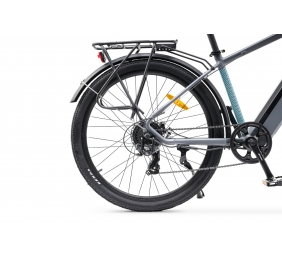 Lancia Genio E-Bike, City E-Bike, Motor power 250 W, Wheel size 27.5 ", Warranty 24 month(s), Silver