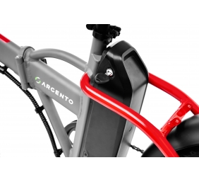 Argento Minimax, City E-Bike, Motor power 250 W, Wheel size 20 ", Warranty 24 month(s), Red