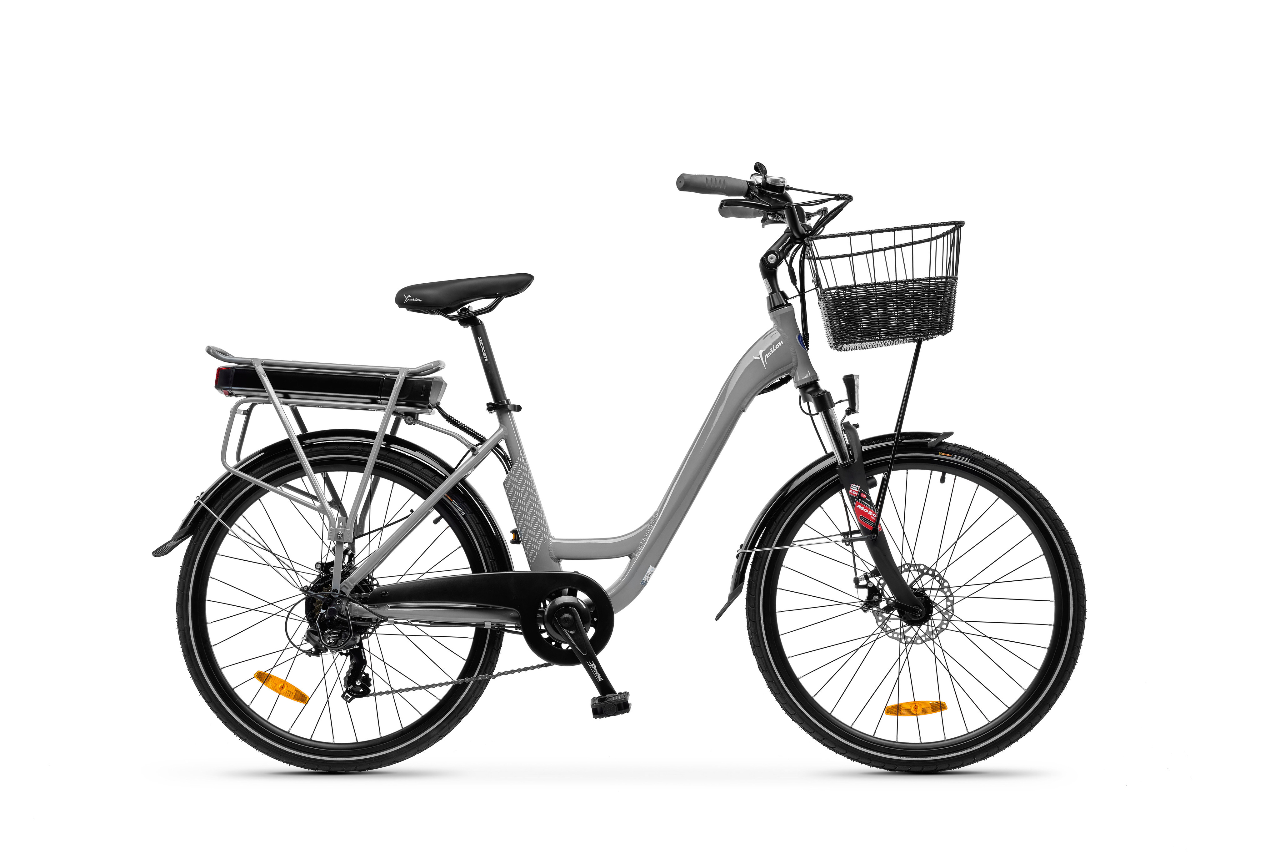 Lancia  Incanto, City E-Bike, Motor power 250 W, Wheel size 26 ", Warranty 24 month(s), Silver