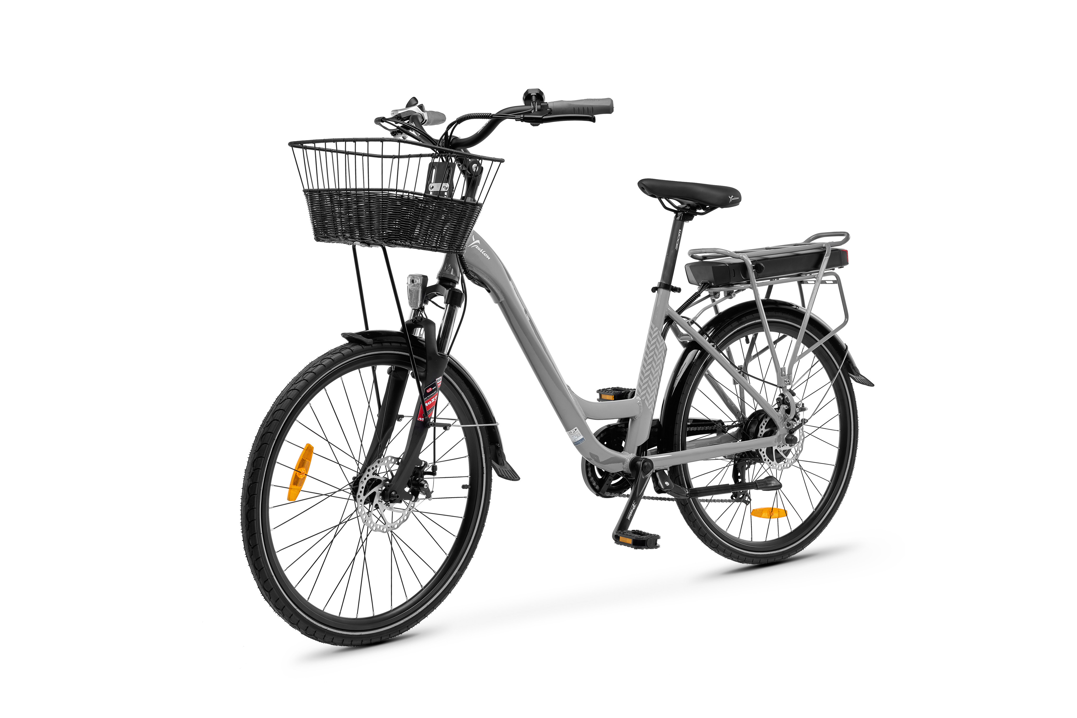 Lancia  Incanto, City E-Bike, Motor power 250 W, Wheel size 26 ", Warranty 24 month(s), Silver