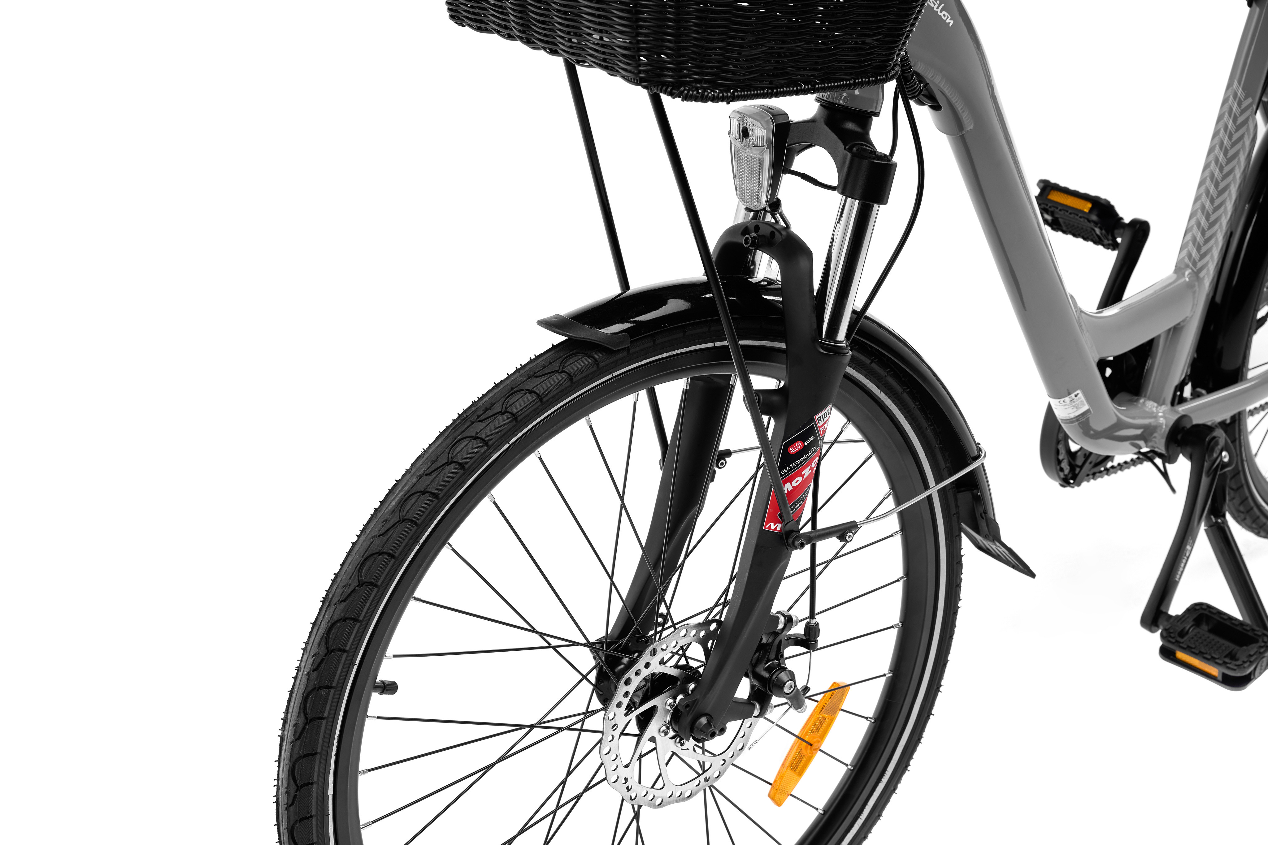 Lancia  Incanto, City E-Bike, Motor power 250 W, Wheel size 26 ", Warranty 24 month(s), Silver