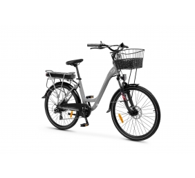 Lancia  Incanto, City E-Bike, Motor power 250 W, Wheel size 26 ", Warranty 24 month(s), Silver