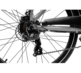 Lancia  Incanto, City E-Bike, Motor power 250 W, Wheel size 26 ", Warranty 24 month(s), Silver
