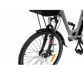 Lancia  Incanto, City E-Bike, Motor power 250 W, Wheel size 26 ", Warranty 24 month(s), Silver