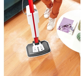 Polti | Steam mop with integrated portable cleaner | PTEU0306 Vaporetto SV650 Style 2-in-1 | Power 1500 W | Steam pressure Not Applicable bar | Water tank capacity 0.5 L | Red/White